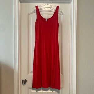 Old Navy- Red Jersey Dress, Medium